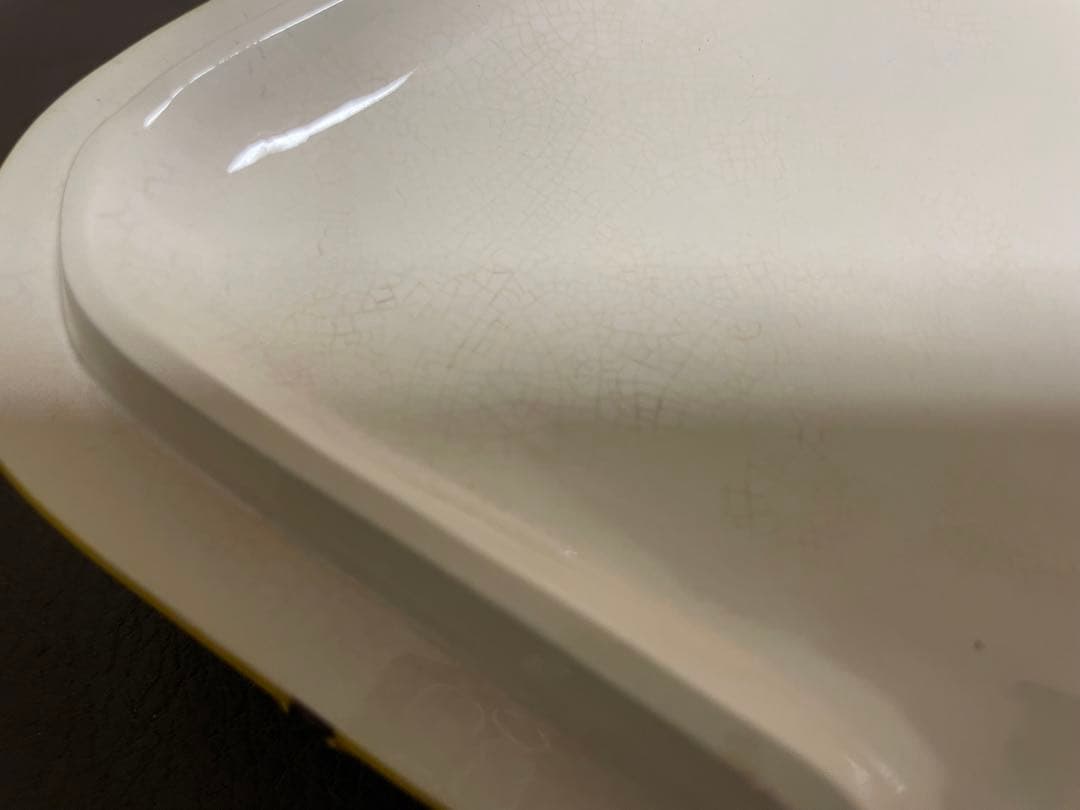 中村翠嵐　古代黄交趾　雪持松　食籠　共箱　共布　茶道具