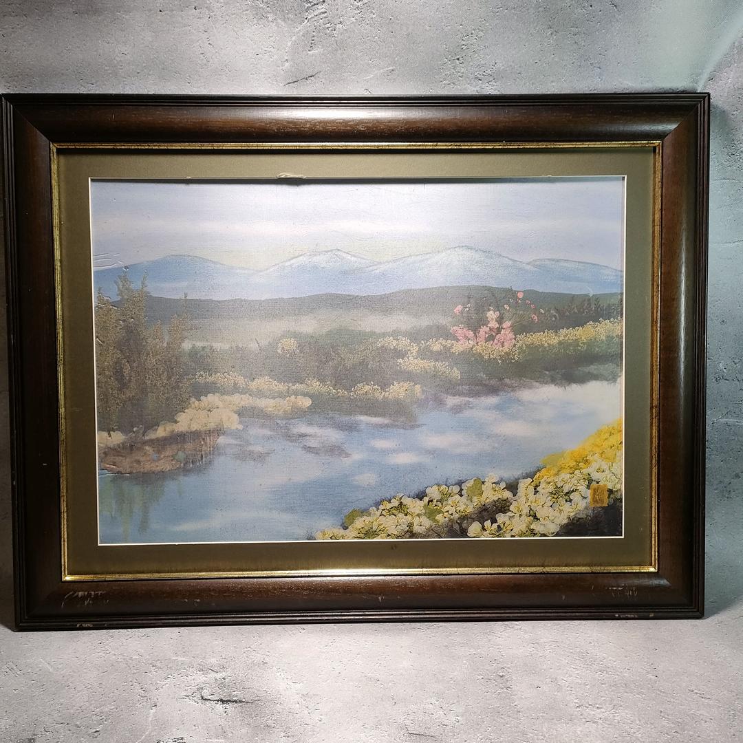 押し花専用額 押し花アート 不思議な花倶楽部 アルプス 風景