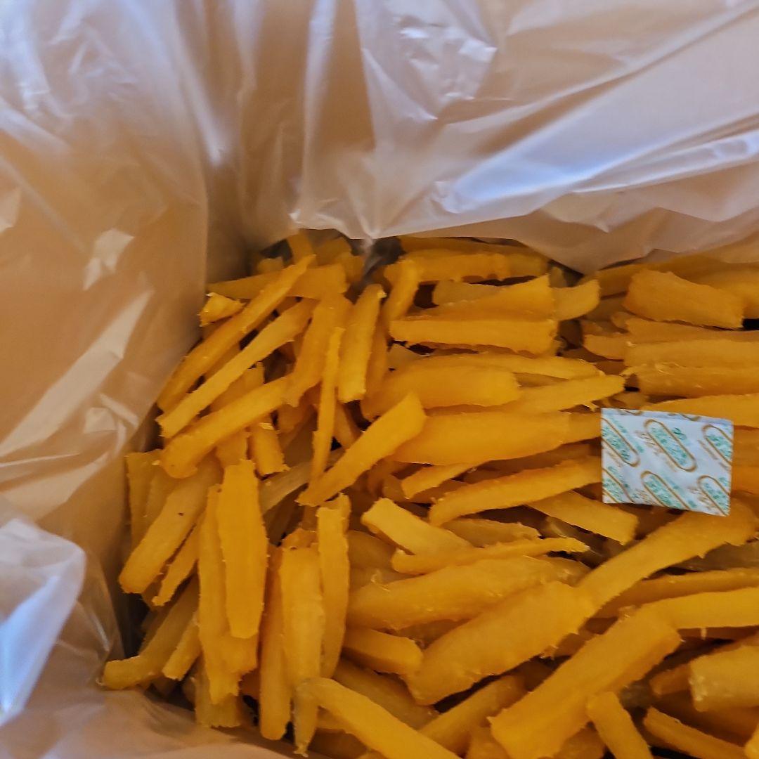 茨城県産紅はるかほしいも角切り10キロバラ入れ箱