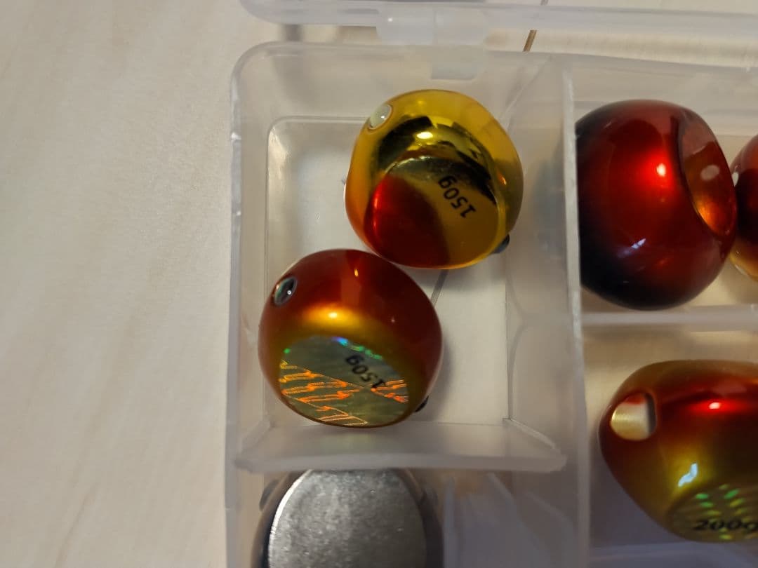 タイラバヘッド タングステン 鯛乃実 300 250 200　ディープ