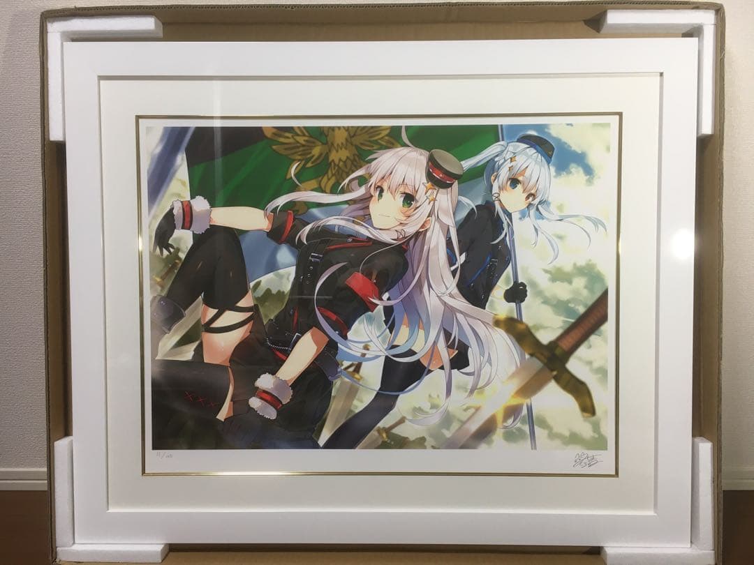 【版画】三嶋くろね先生 Victoria 31/40 アールビバン