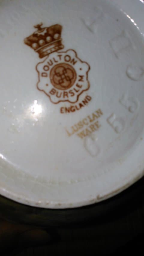 花瓶　ロイヤルドルトン　アンティーク