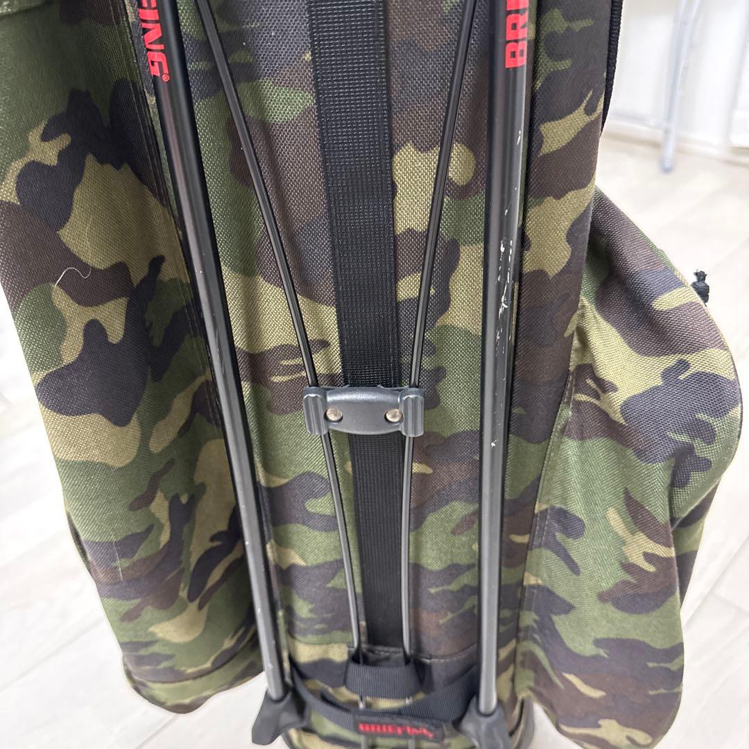 ブリーフィング CR-4 スタンドキャディバック　ウッドランドカモ　廃盤品