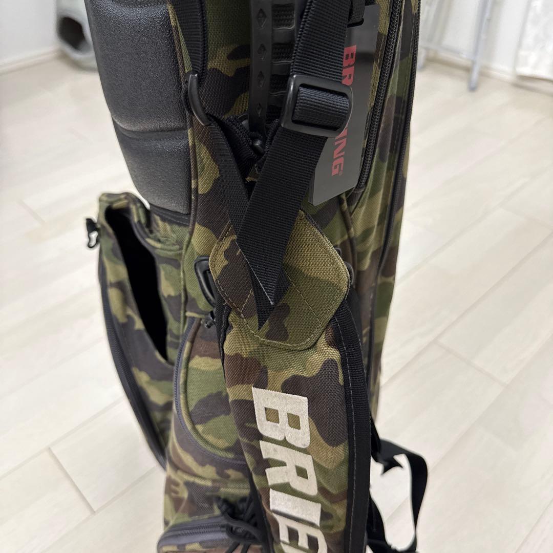 ブリーフィング CR-4 スタンドキャディバック　ウッドランドカモ　廃盤品