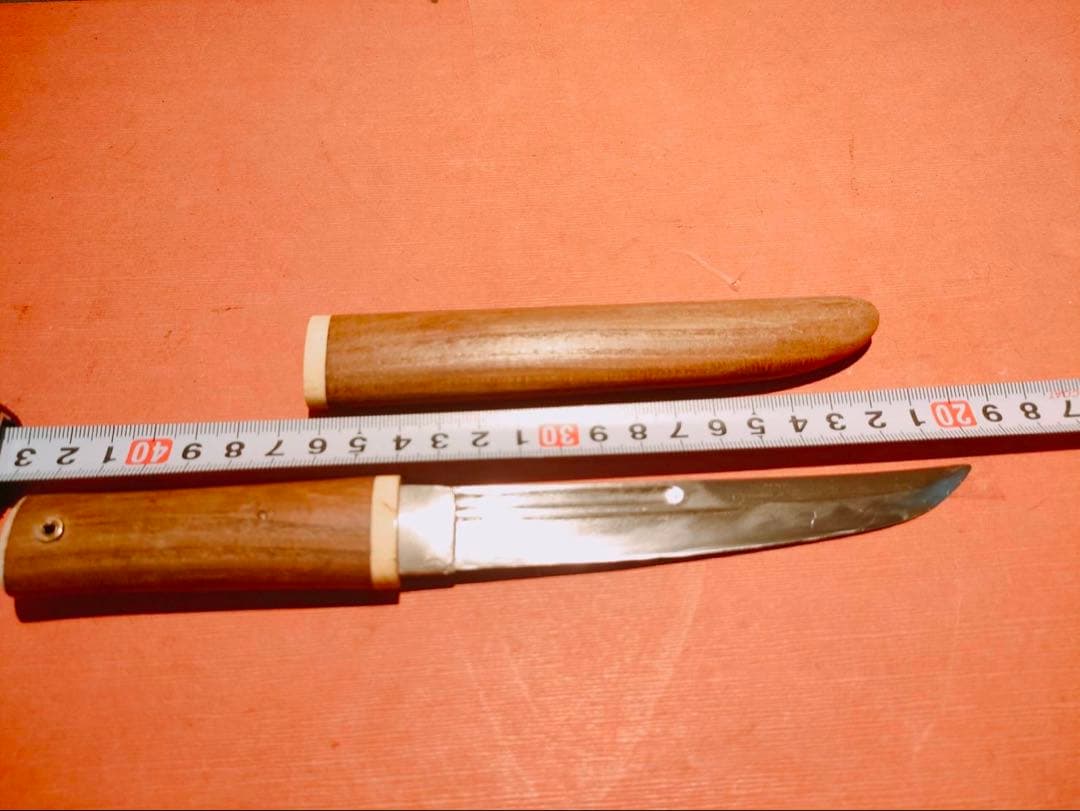 ま*4様 残欠刀 合法サイズに切断済 アウトドア キャンプ 工作ナイフに