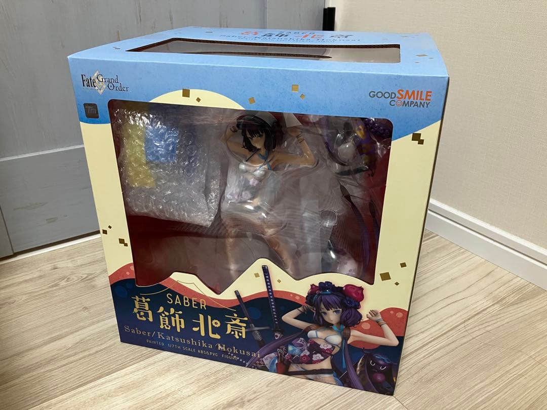 葛飾北斎　フィギュア　2点