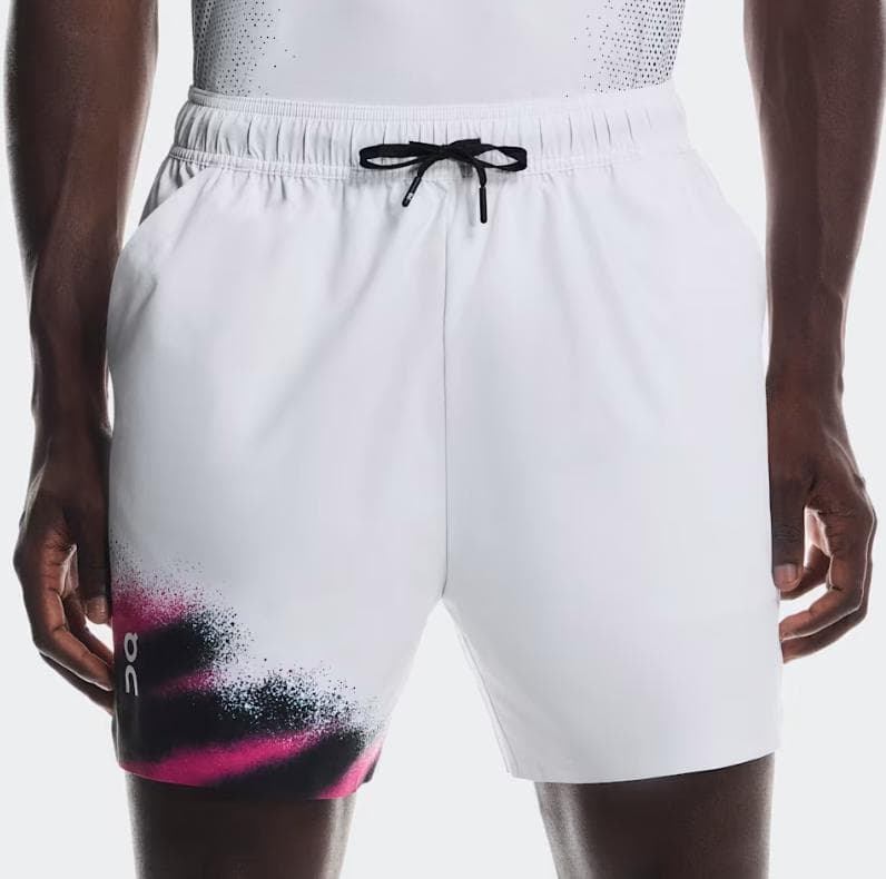 on ショートパンツ M ホワイト/ブラック/ピンク