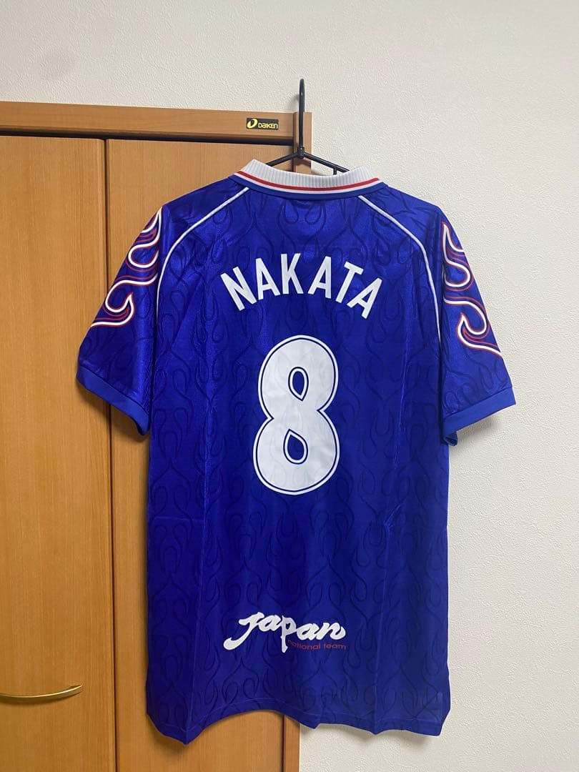 1998 日本代表 ヒデ 中田英寿 ユニフォーム　半袖