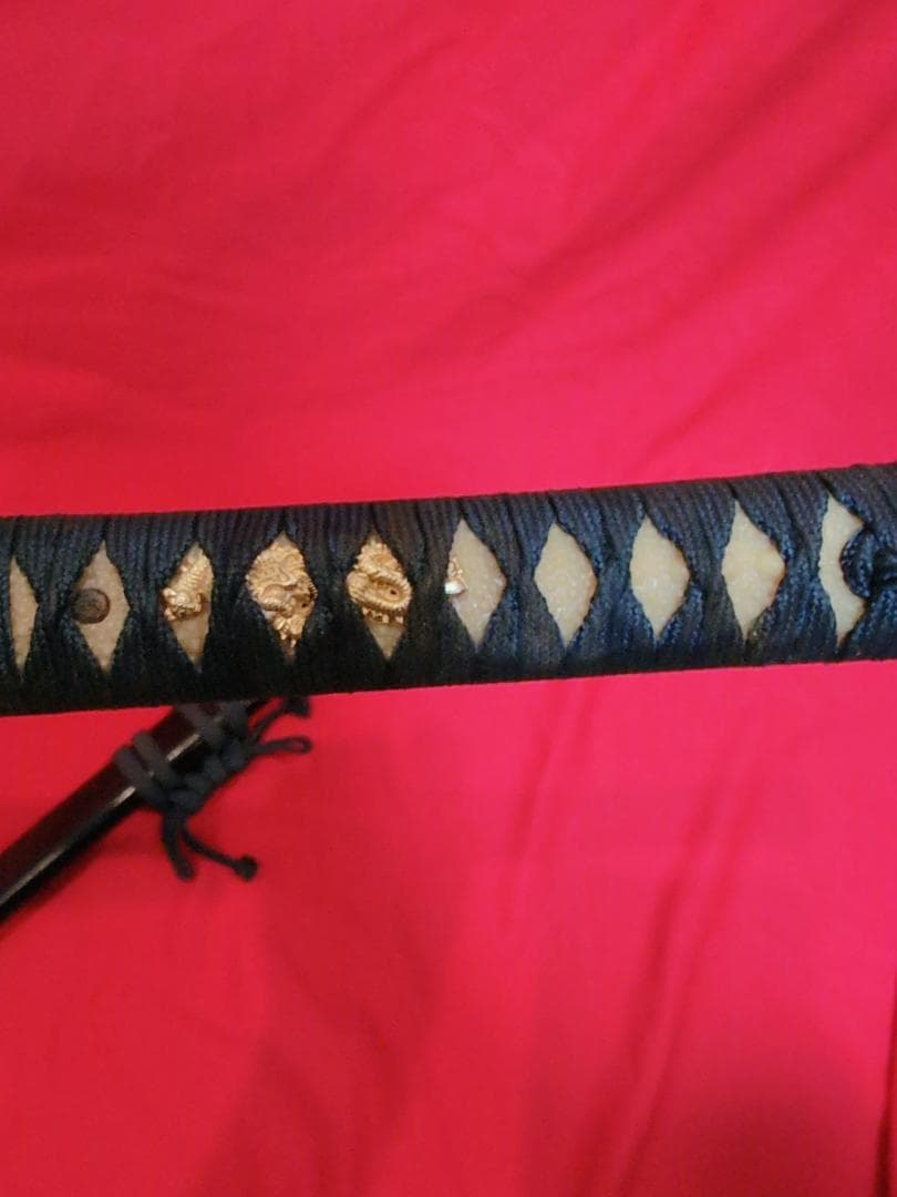 模造刀 脇差 龍図 菊 拵 日本刀 刀装具 模擬刀 関 美濃 三本杉