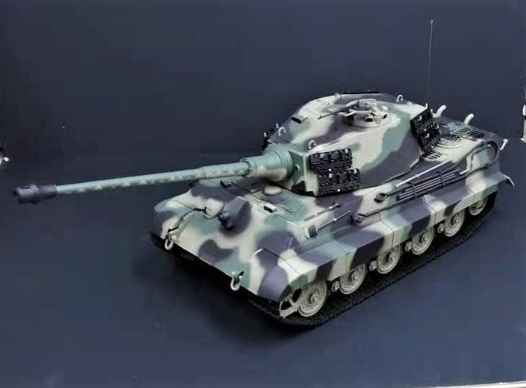 若干訳あり1/16戦車ラジコン　ドイツキングタイガー　ヘンロン3888A-1