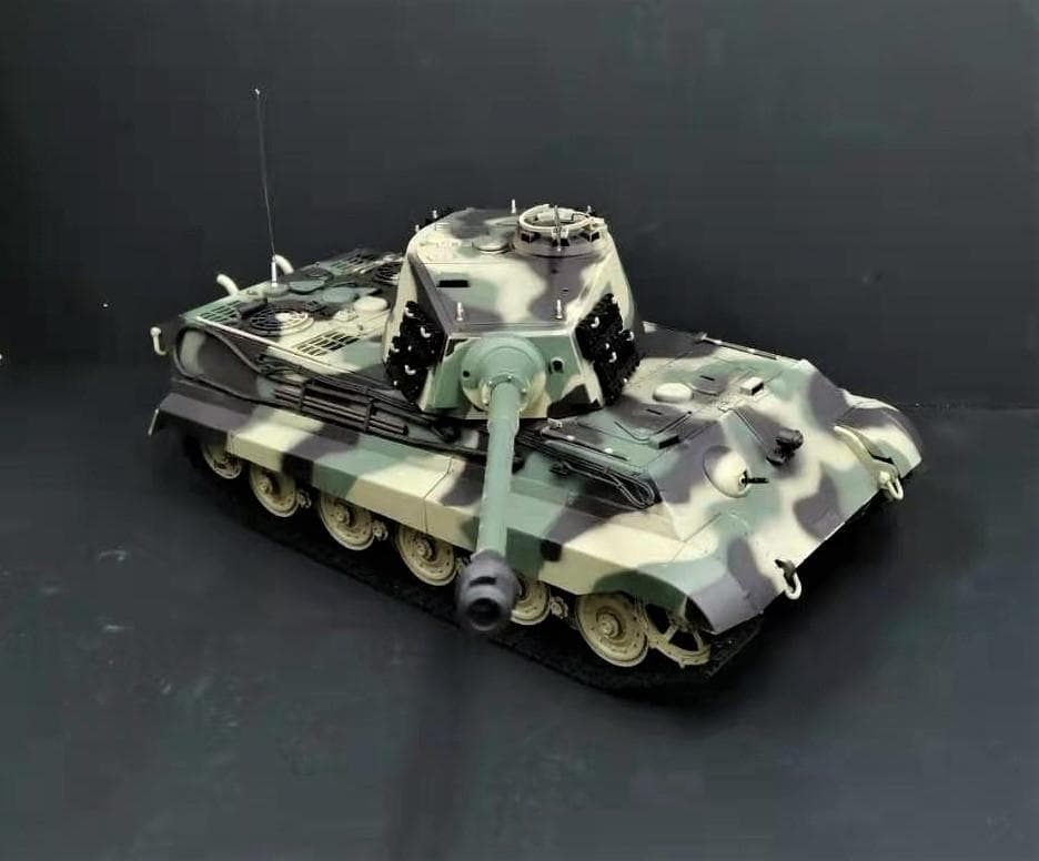 若干訳あり1/16戦車ラジコン　ドイツキングタイガー　ヘンロン3888A-1