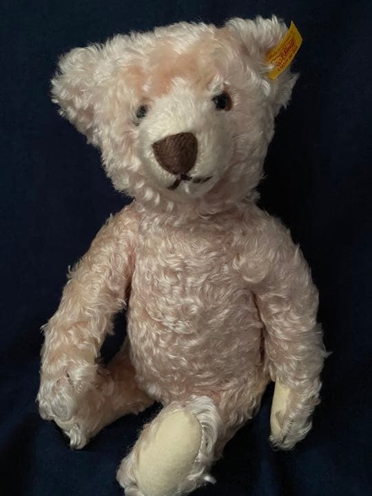 希少　シュタイフ　テディベア　アンティークのドレスつき　クリスマス　プレゼント