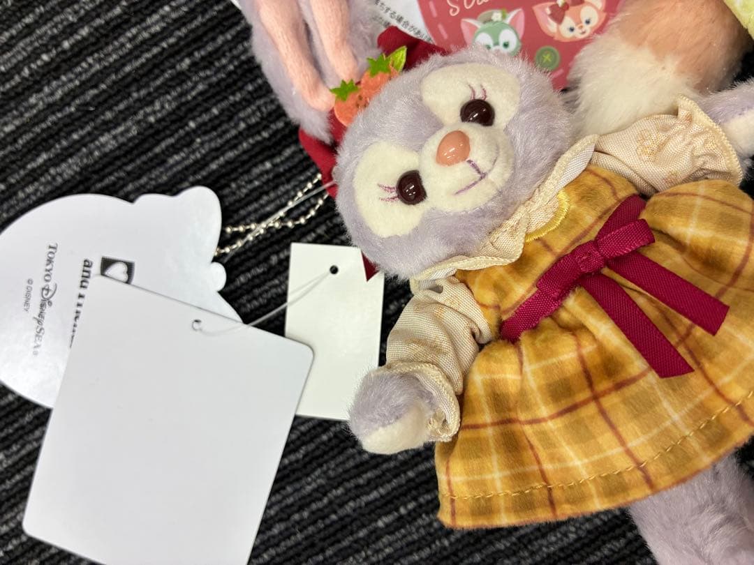 リーナベル　ステラルー　ぬいぐるみバッジ　ハートフェルトストロベリーギフト　2点