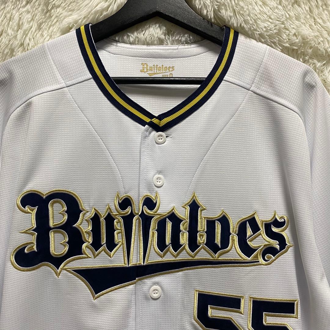 オリックスバファローズ　Tー岡田　ユニフォーム　Oサイズ　デサント製　背番号55