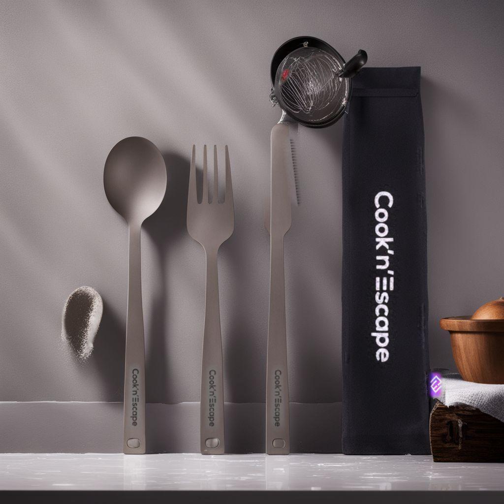 チタンカトラリーセット 超軽量 専用収納袋付