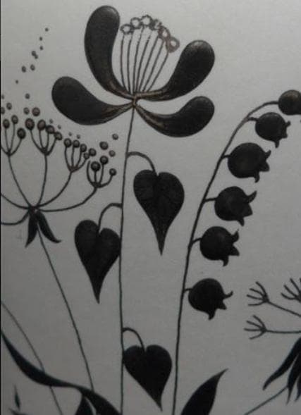 スウェーデンの５０年代を代表するスティグ・リンドベリの銀スクラッチの花瓶