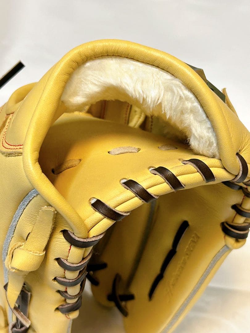 ★ほぼ新品!!★ 外野用 グローブ 左投げ用 ミズノ グローバルエリート