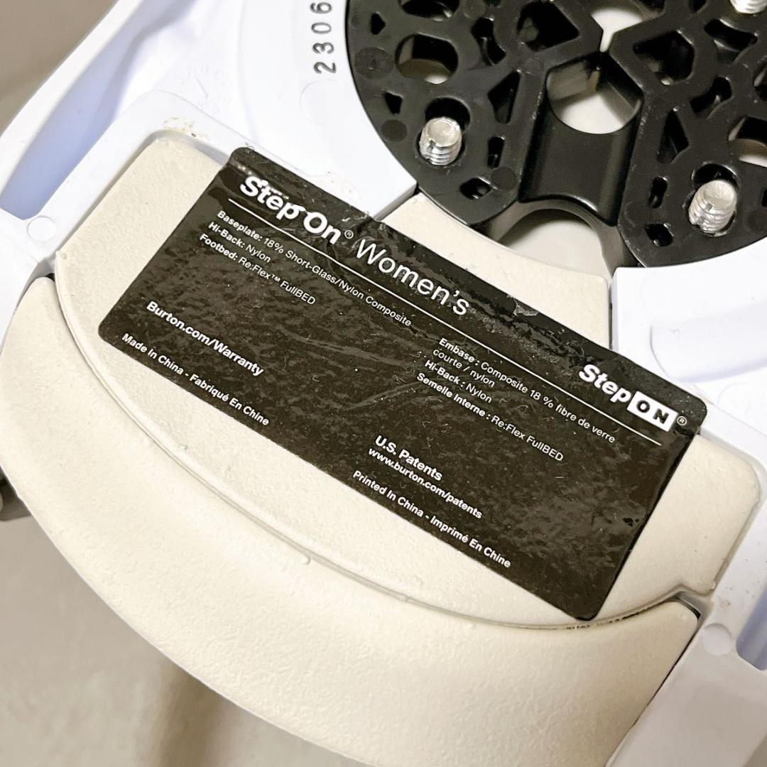 BURTON STEP ON M バートン ビンディング バイン レディース