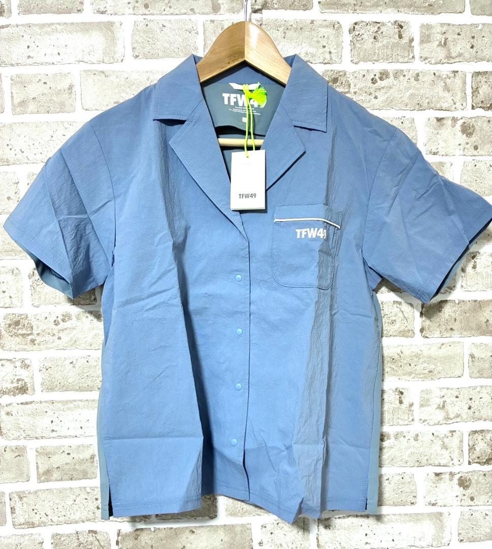 【フォロー割】限定1着 新品 TFW49 コンビネーションオープンシャツ L