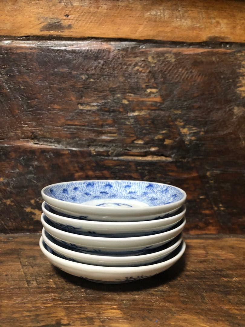 微塵唐草　豆皿　手塩皿