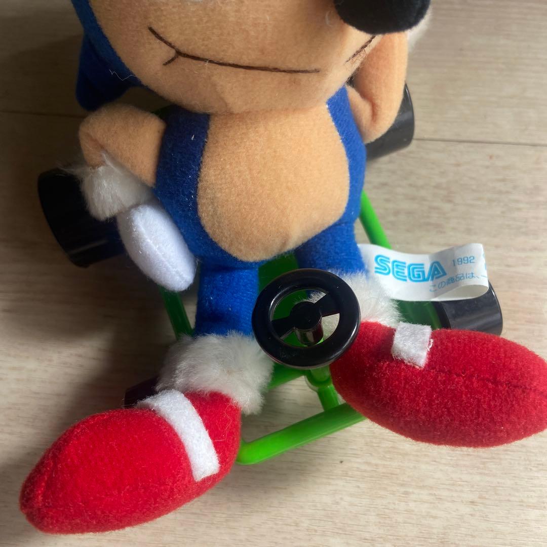 セガソニック ぬいぐるみ カート　　平成レトロ　1992 非売品　希少　レア