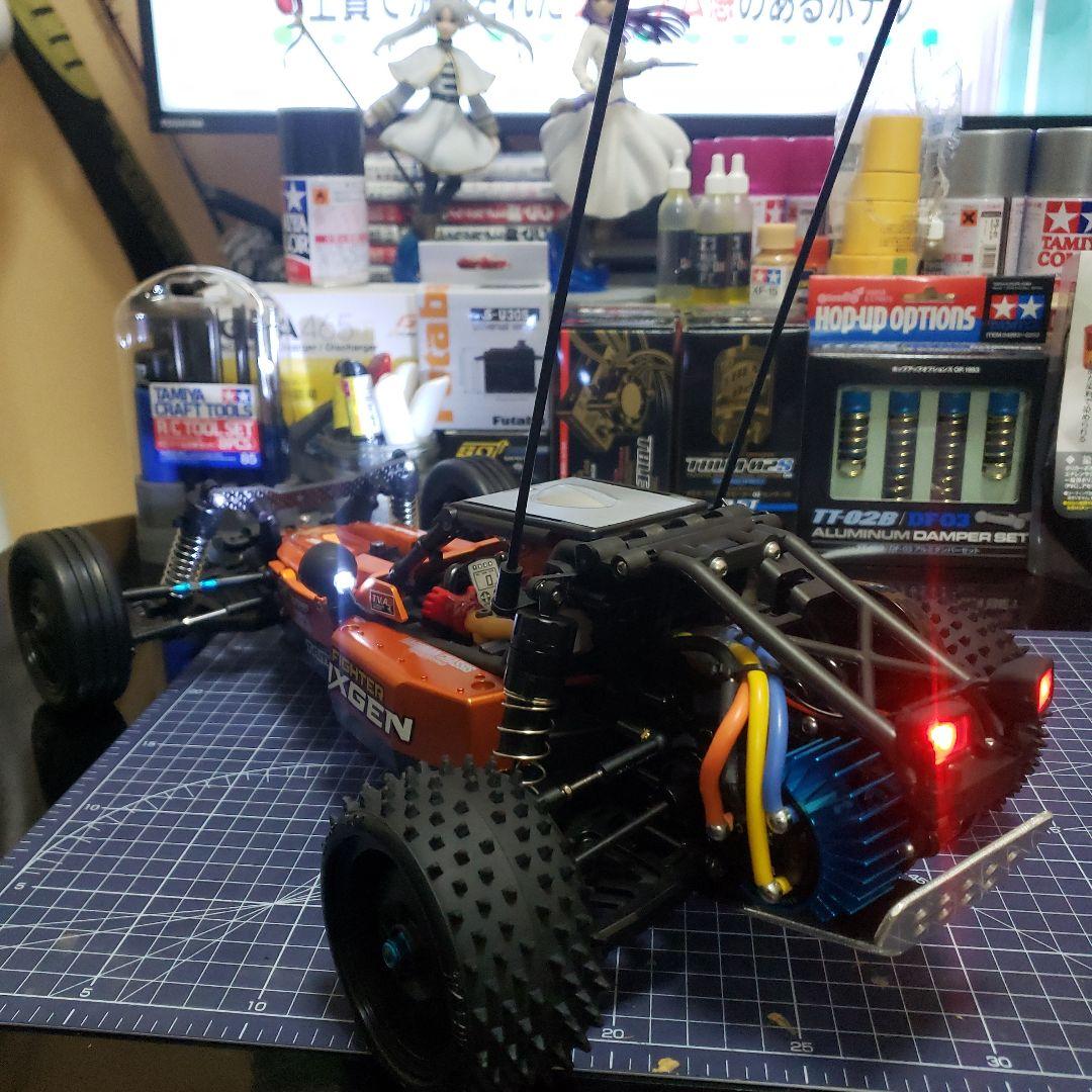 タミヤ 2025 DT04 ファイターネクスジェン カスタム ブラシレスセット