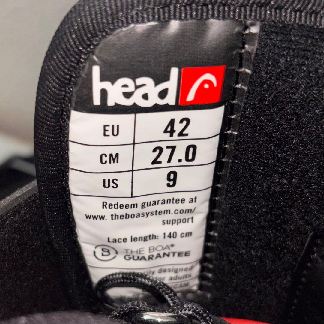 【極美品】HEAD SCOUT BOA スノーボードブーツ 27.0cm ボア