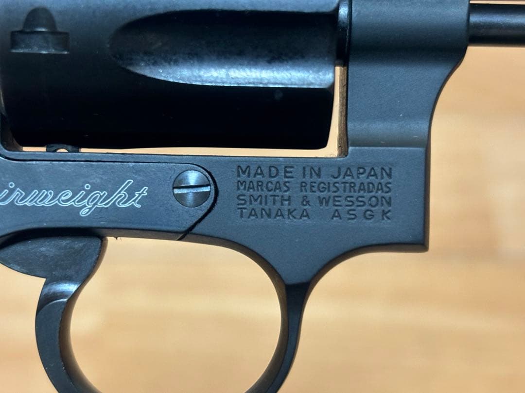 タナカ S&W M37 2インチ エアウェイト ASGK刻印有り