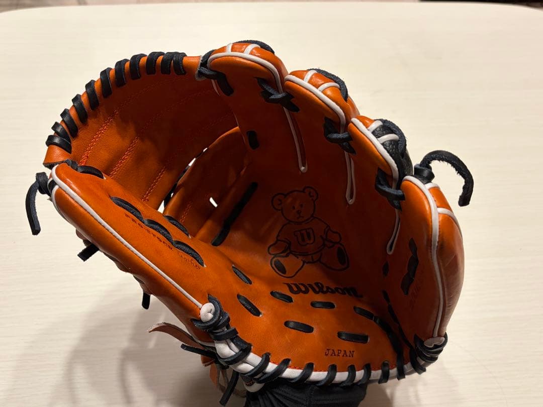 WILSON 軟式オーダーグラブ D1型 横型 湯もみ型付け済み 大谷風 投手用