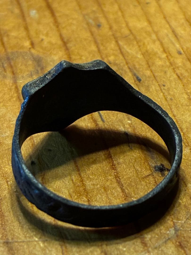 ビンテージ　スカル　髑髏　骸骨　リング　ネイバーフッド　メキシカンリング　レトロ