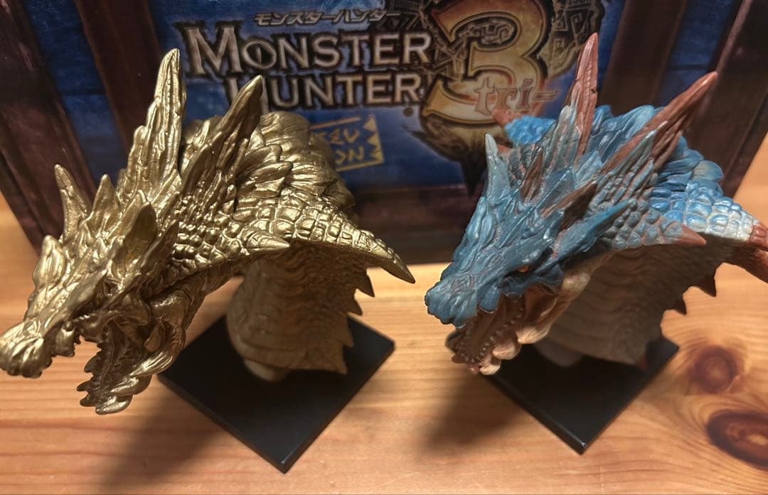 モンスターハンター　ラギアクルス　ヘッドフィギュア　モンハン部限定カラー