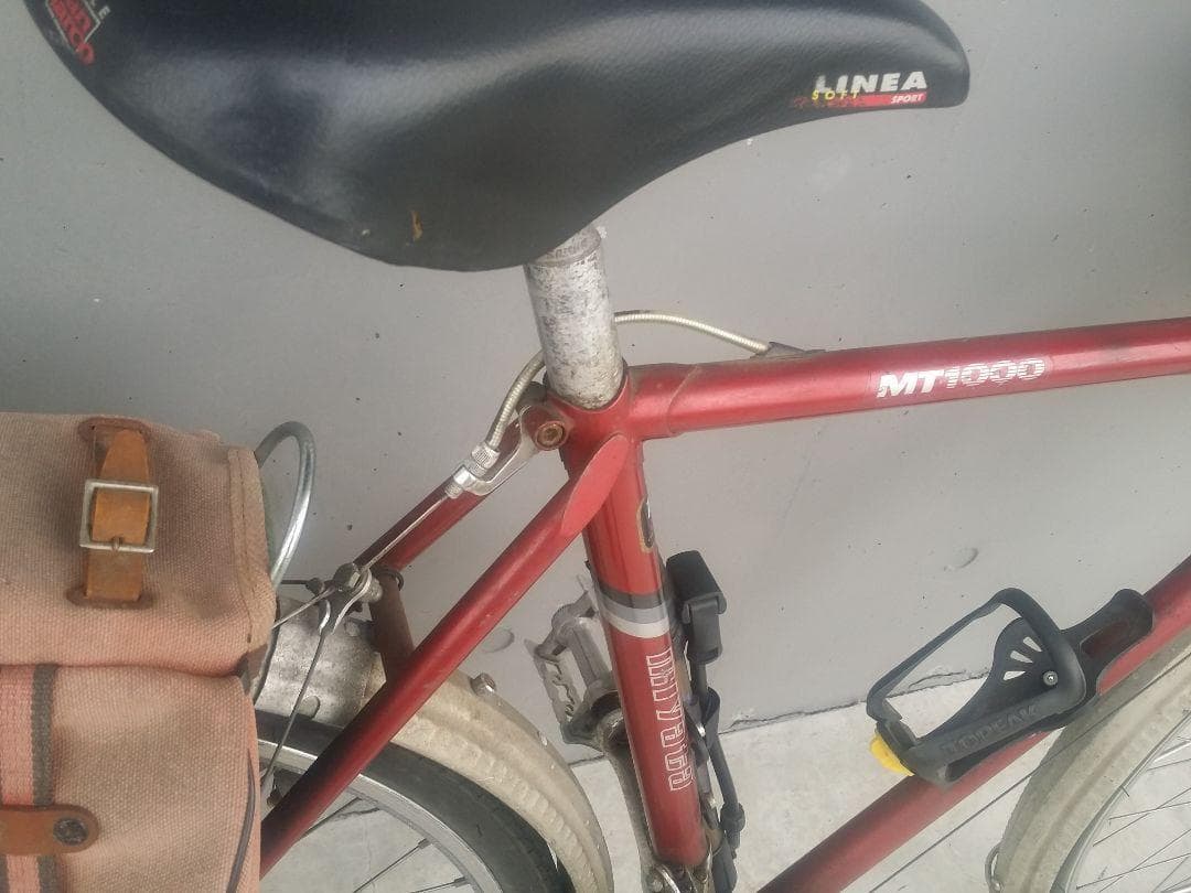 静岡直接引き取りのみ　ミヤタ　MT1000　クロモリ　ランドナー　26インチ