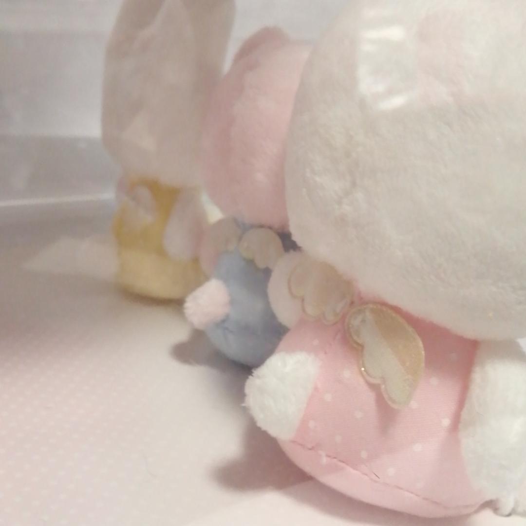 未使用　ハローキティ ぬいぐるみセット イチゴのバッグ付き　2005年