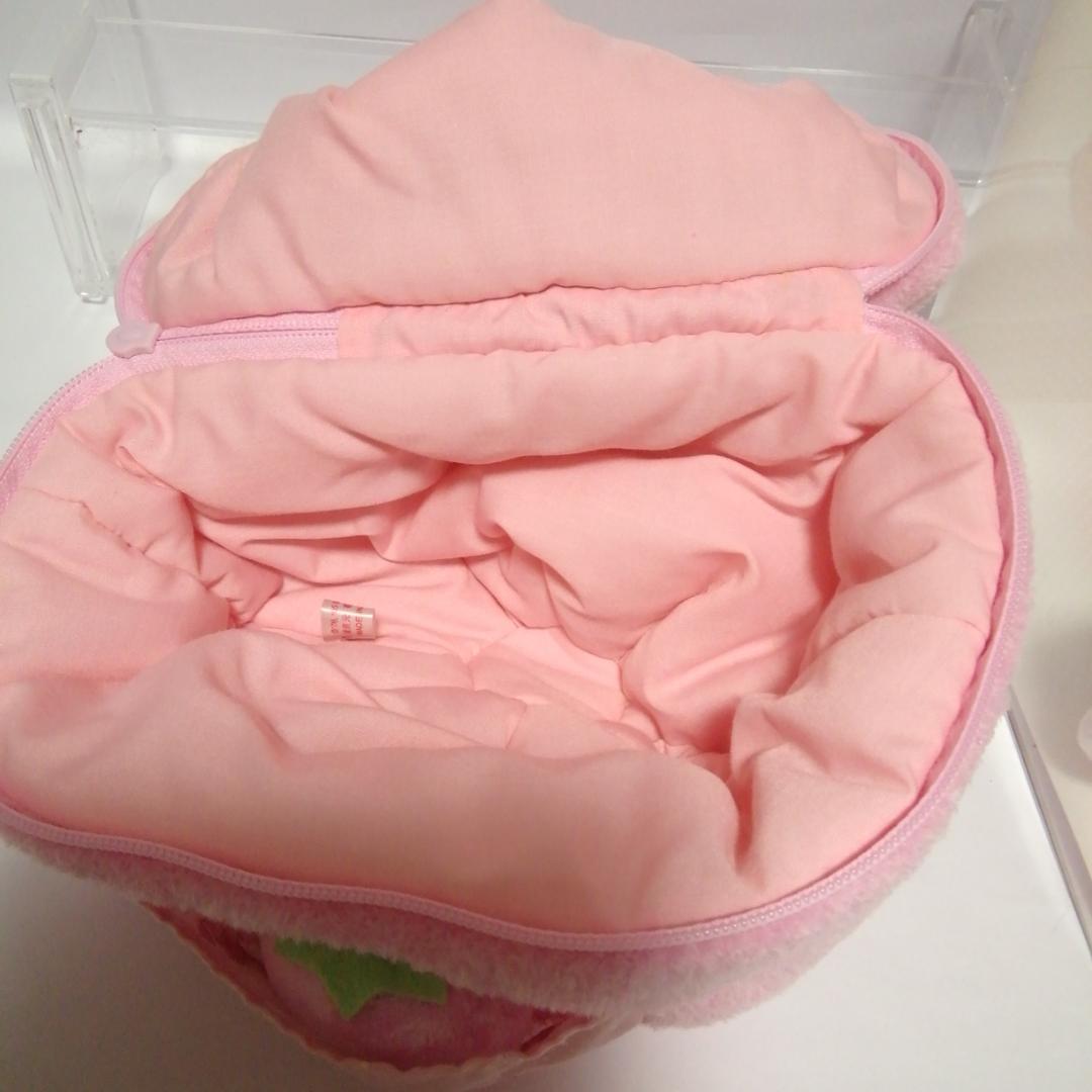 未使用　ハローキティ ぬいぐるみセット イチゴのバッグ付き　2005年