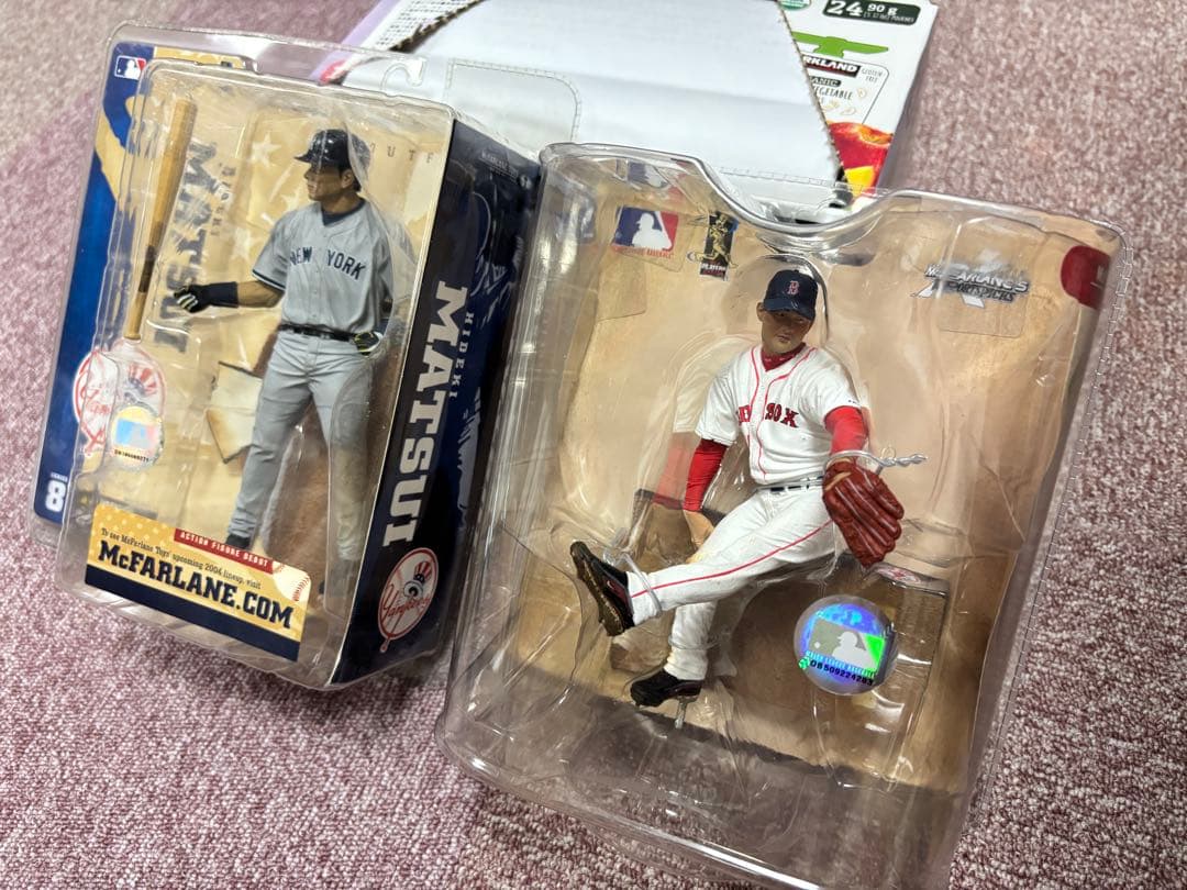 Mcfarlane マクファーレン MLB フィギュア 松井秀喜・松坂大輔