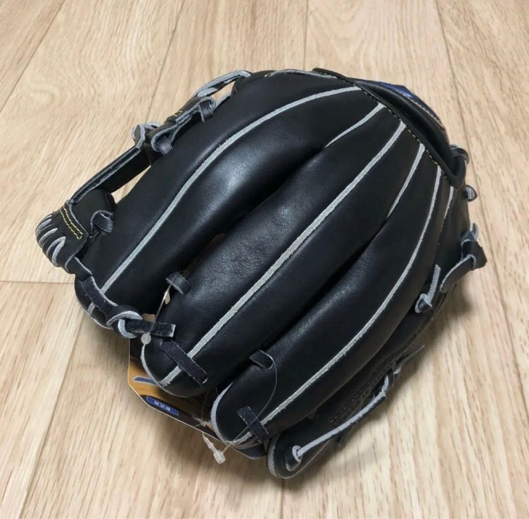 ミズノ 軟式用 内野手向け サイズ9 ブラック 軟式用グローブ