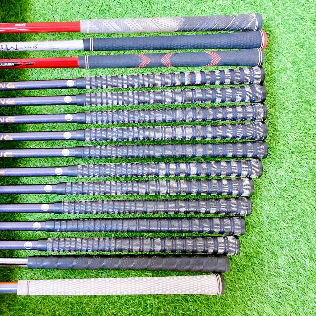 H3.スリクソン　初心者オススメ　ゴルフクラブ　メンズセット　右利き　15本