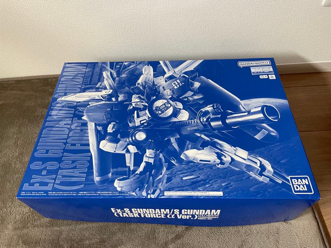 シン　MG Ex-Sガンダム/Sガンダム (タスクフォースα Ver.)