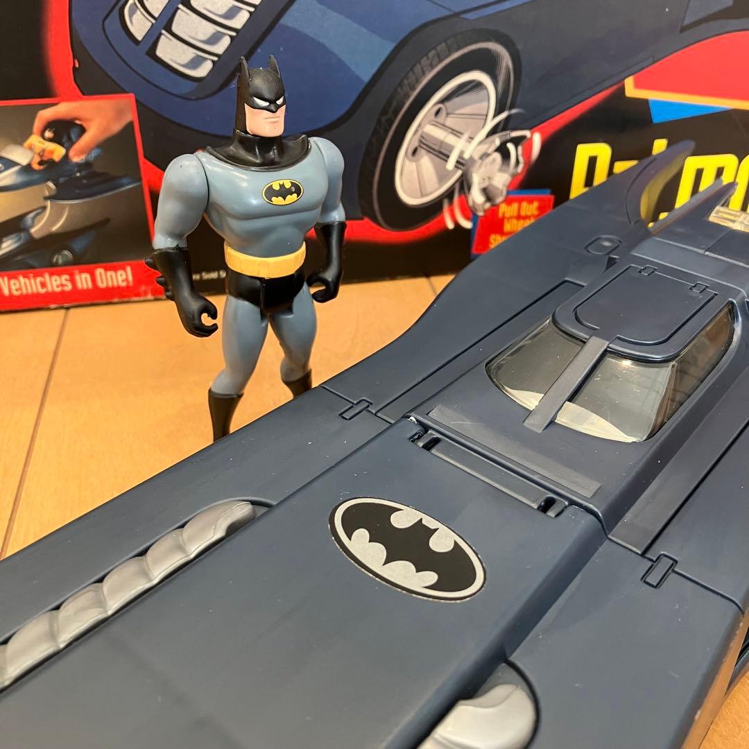 ケナー　フィギュア　バットモービル　コンバットベルトバットマン付き！