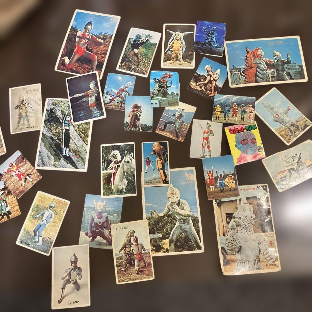 昭和30年代後半～40年代前半向け★ウルトラマン系多め★懐かしカード★ゾーン