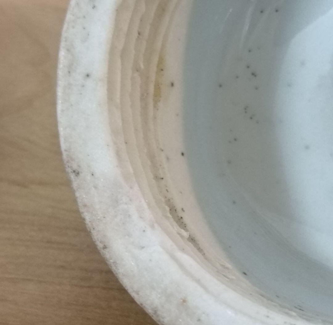 伊万里焼染付唐草文碍子 2個　ローゼット　がいし　アンティーク