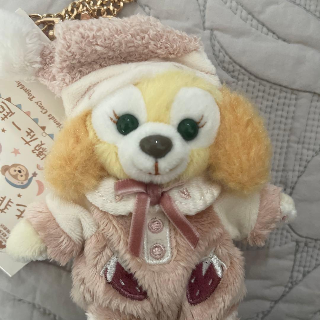 上海ディズニー みんなでリラックス クッキー・アン ぬいぐるみバッジ