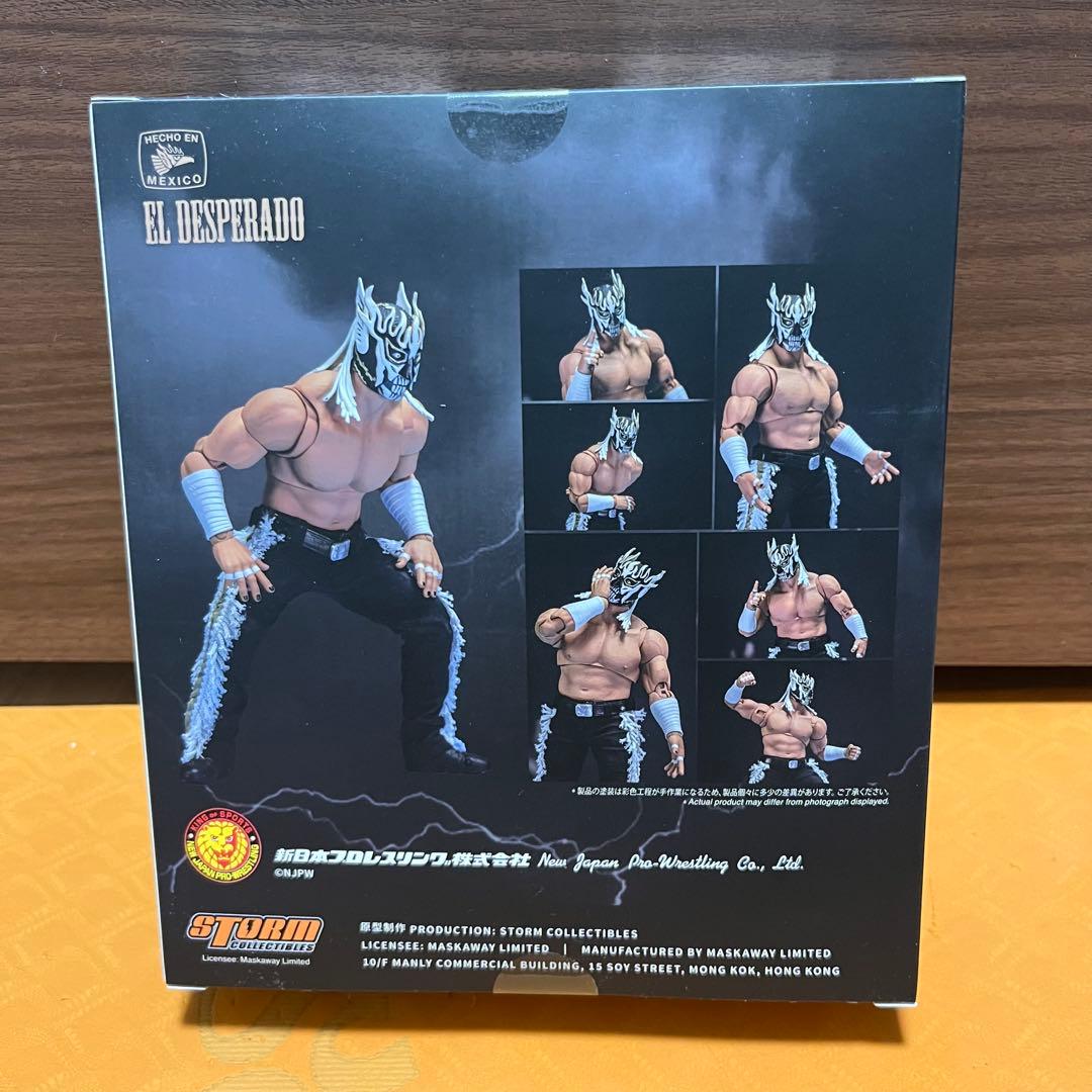 【新品未開封】新日本プロレス エル・デスペラード フィギュア　ノーマル