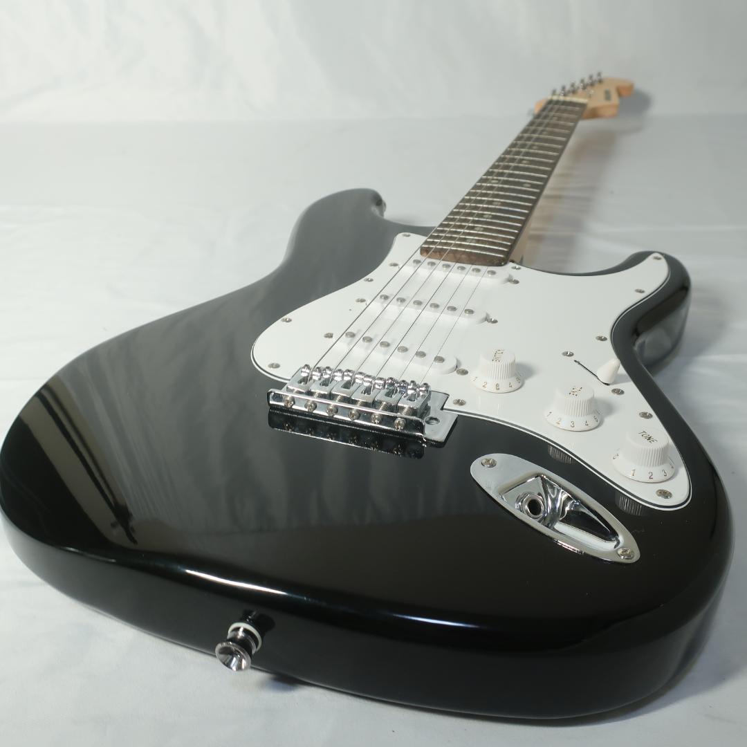 弦交換 美品 SELDER エレキギター ストラトタイプ BK