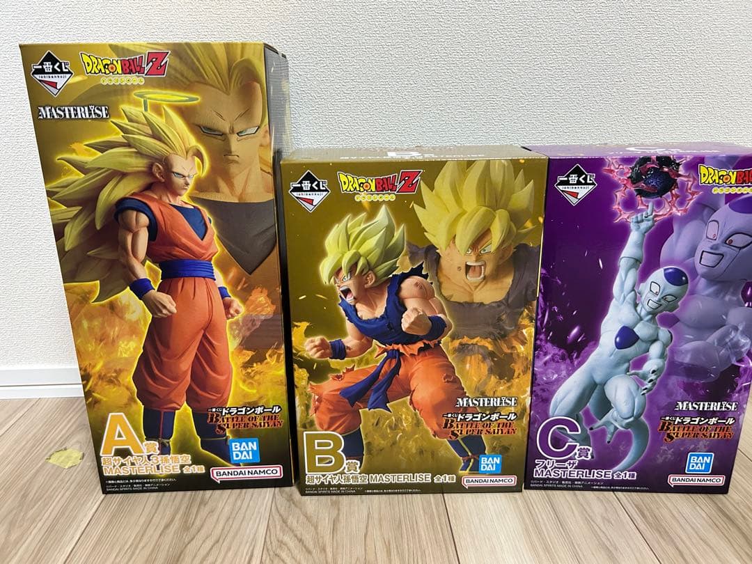 一番くじ ドラゴンボール A賞B賞C賞セット