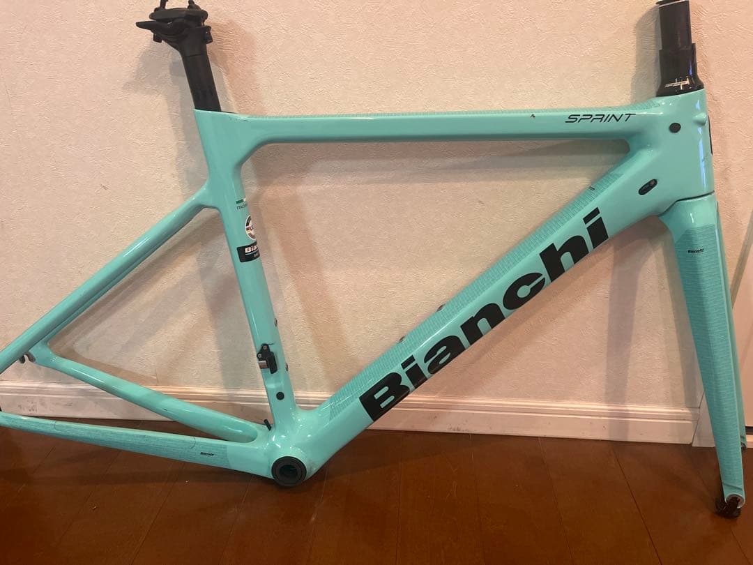 ビアンキスプリントリムブレーキシュスさん専用