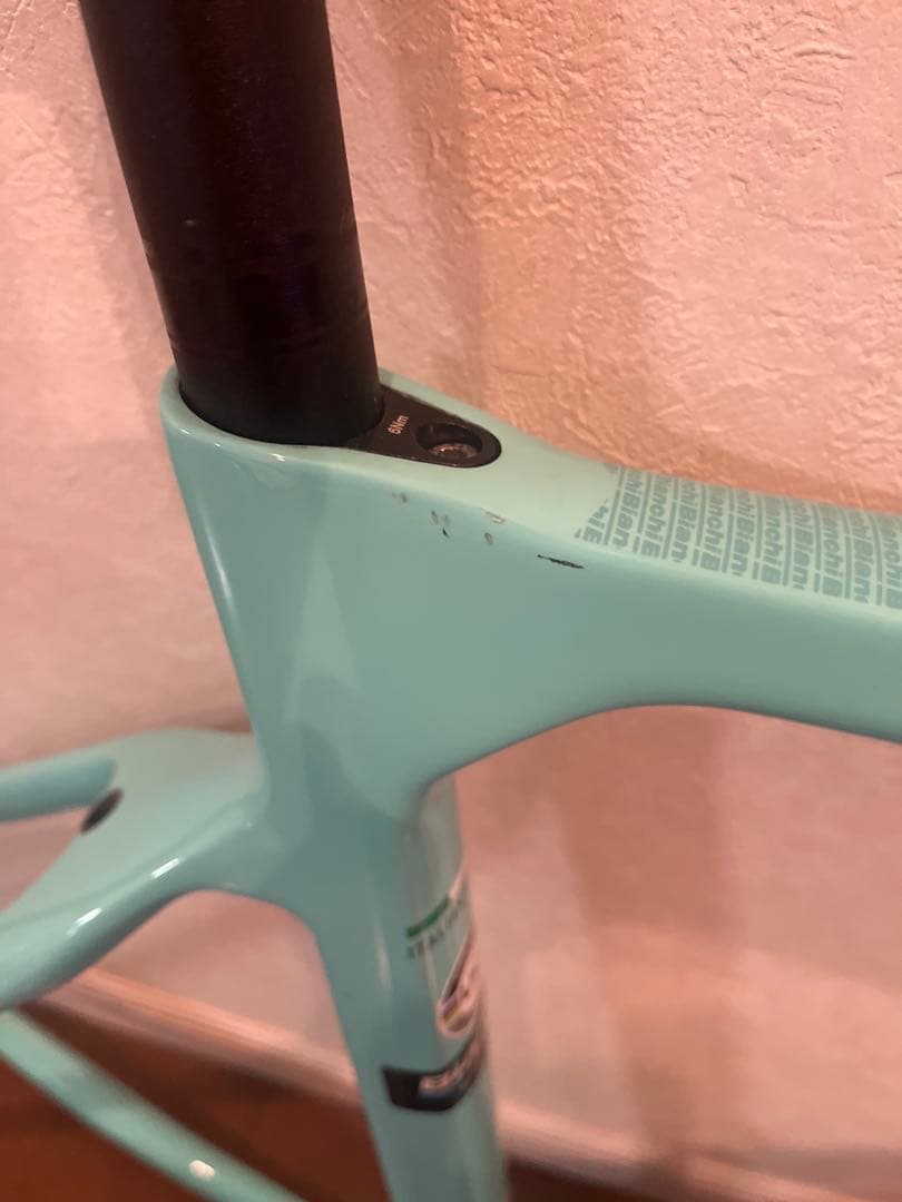 ビアンキスプリントリムブレーキシュスさん専用