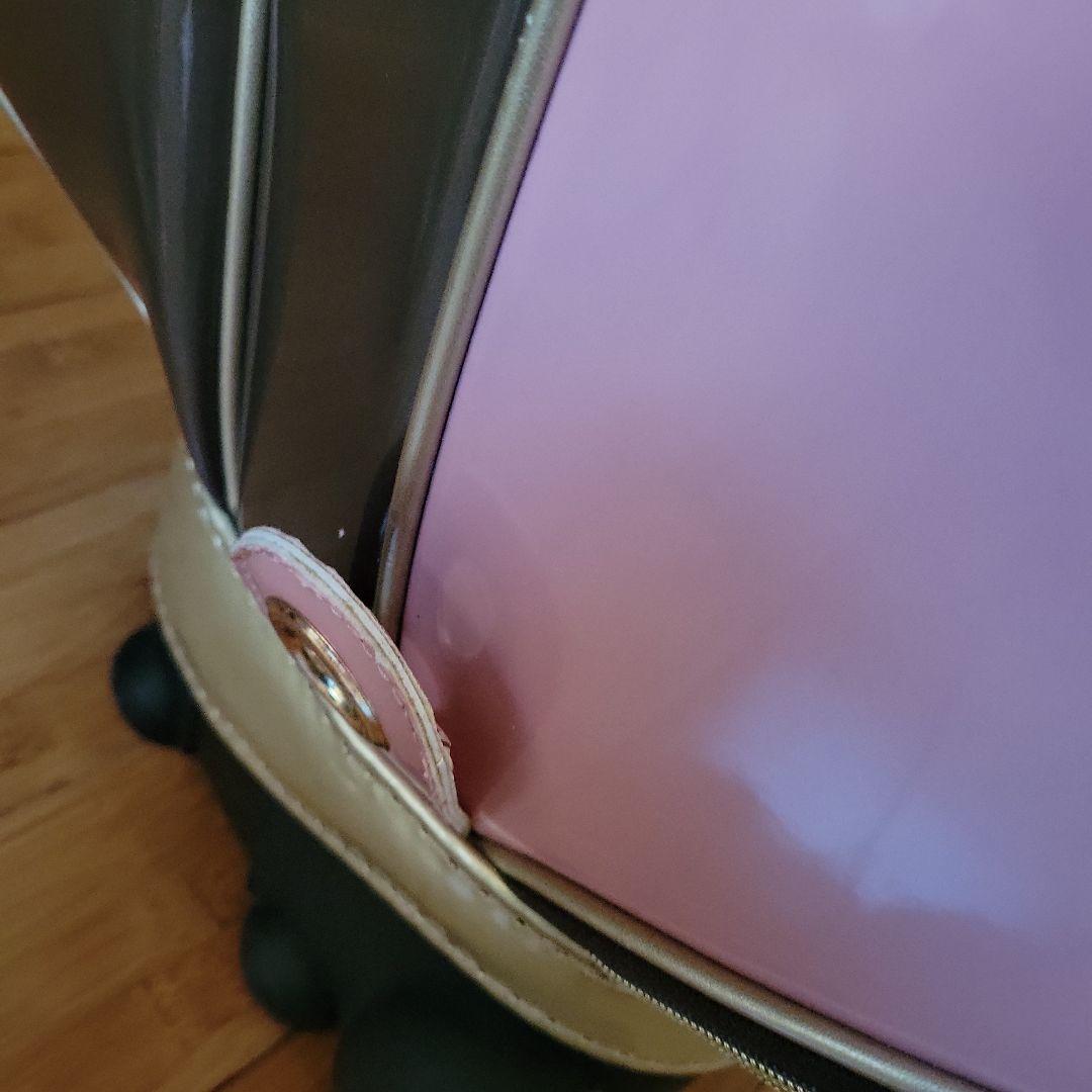 美品 MU SPORTS キャディバッグ キャスター付き レディース