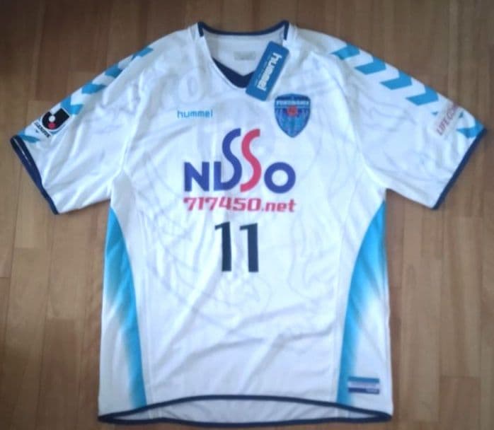 横浜FC 2005-2006 アウェイユニフォーム 三浦知良 カズKAZU11