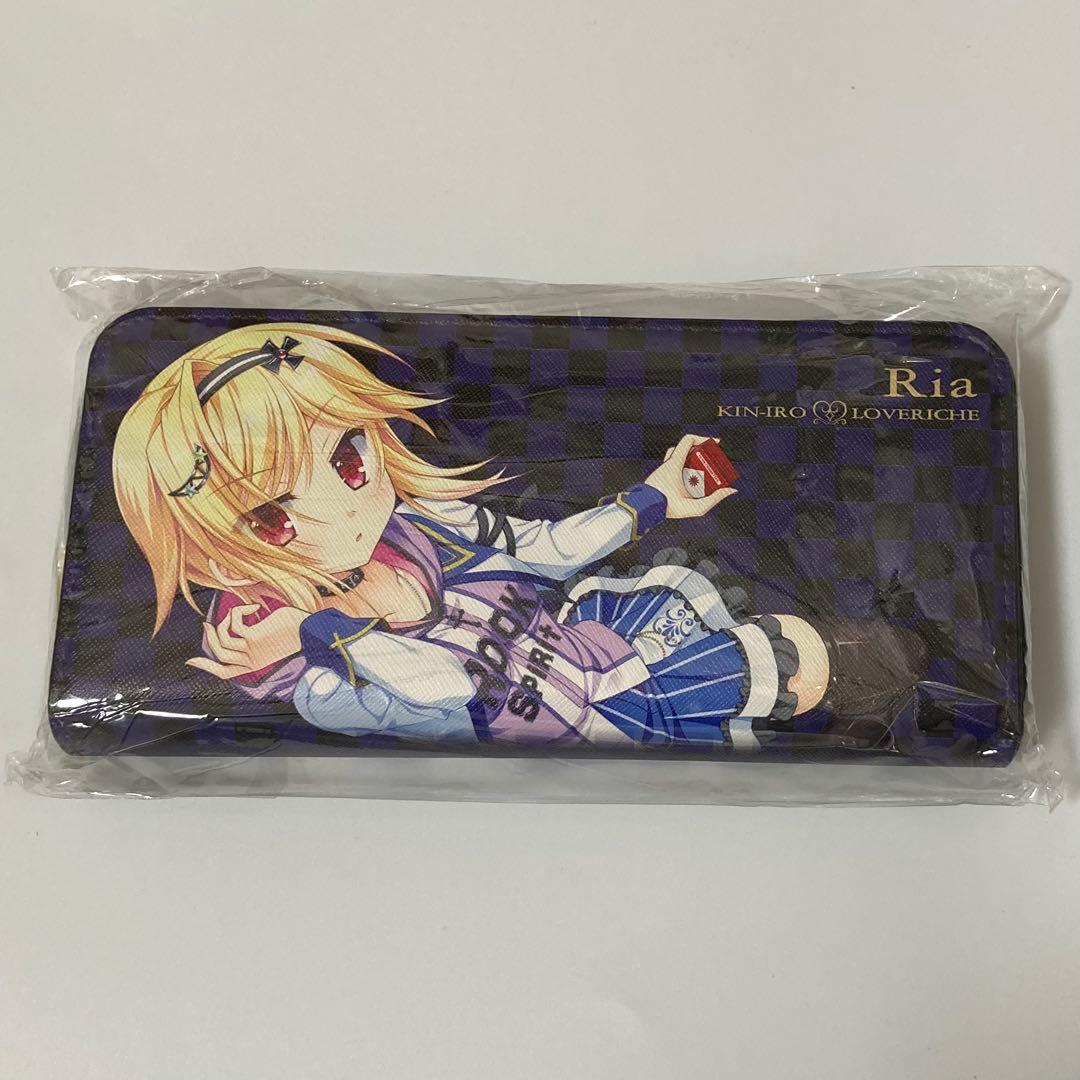 金色ラブリッチェ 描き下ろし 僧間理亜 長財布　ロングウォレット